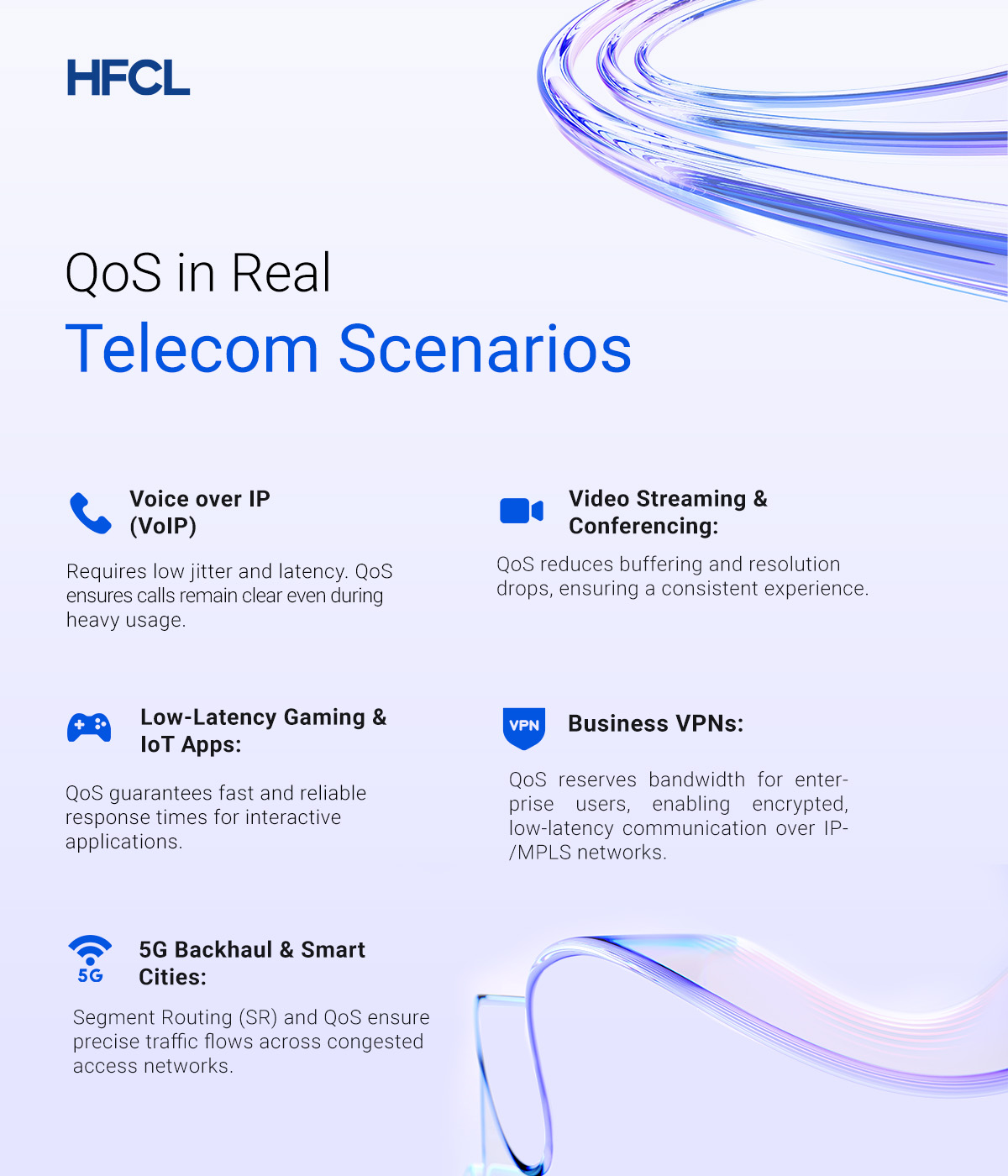 QoS in Real Telecom Scenarios QoS in Real Telecom Scenarios
